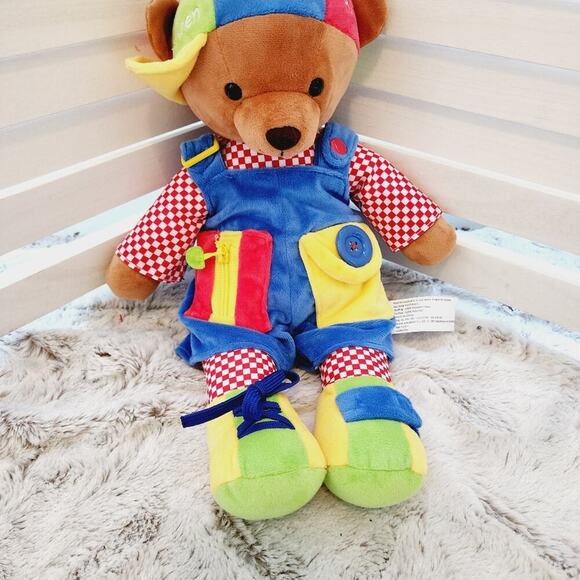 MARVEL MULTI COLOR EDUCATION BEAR FOR TODDLERS - Picture 2 of 9